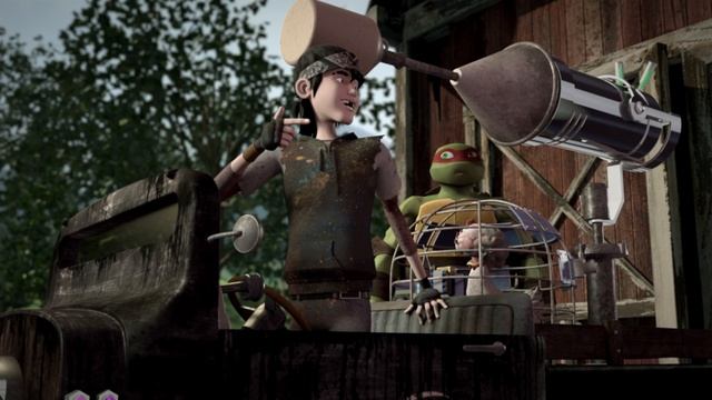 Черепашки-ниндзя 3 сезон 6 серия Наперегонки с демоном мультсериал 2014