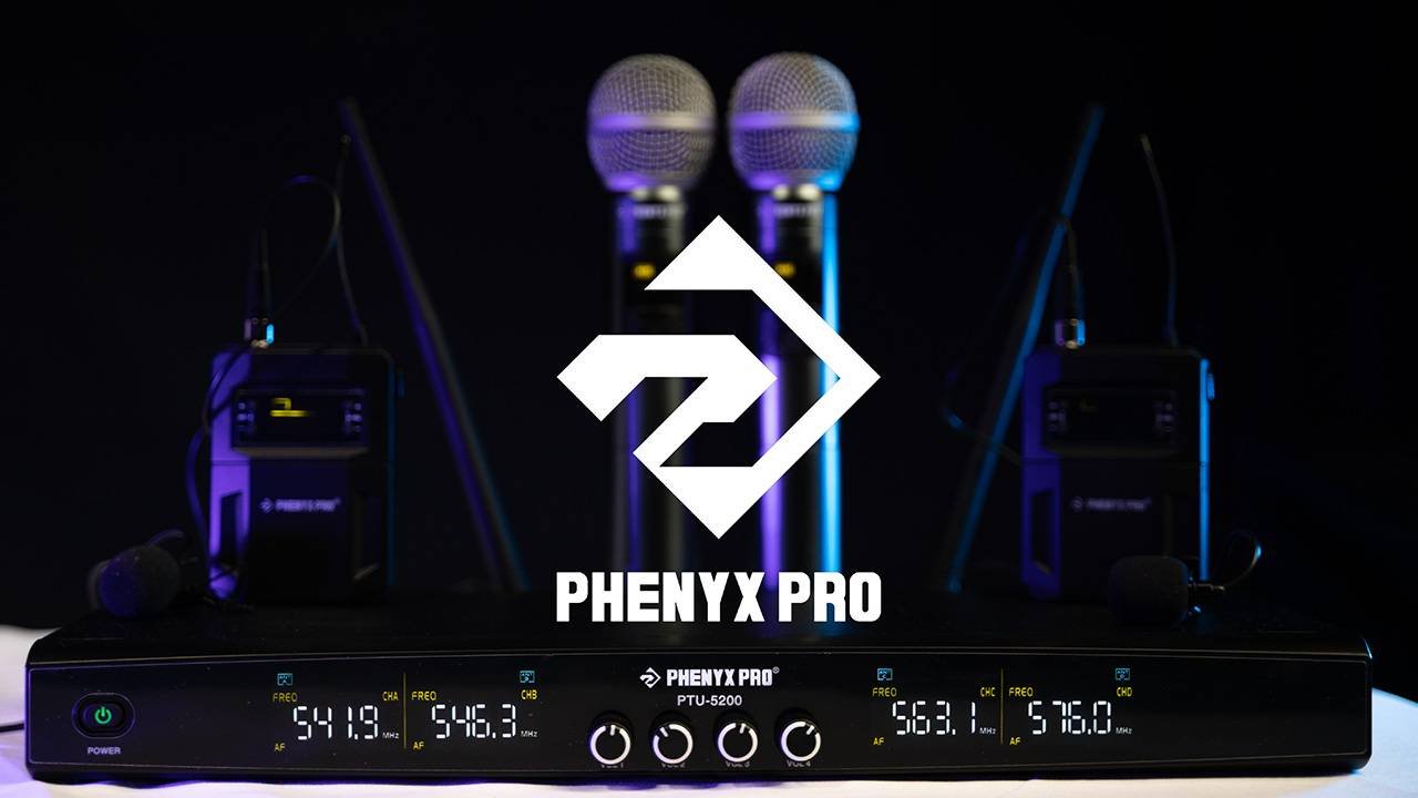 Phenyx Pro PTU-5200A 2H2B Беспроводной зверь на 4 канала — зачем платить больше?