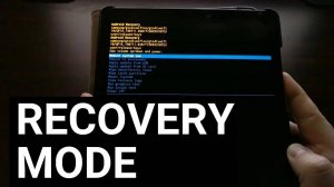 Меню рекавери Samsung подробная инструкция с видео