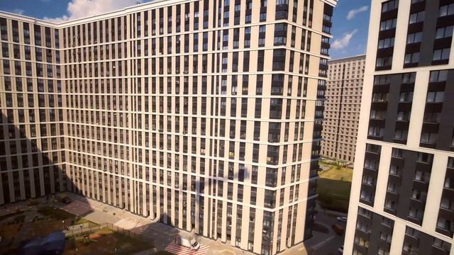 Видеоролик ЖК "Октябрьское поле", архитектурная визуализация для компании РГ Девелопмент смотреть онлайн