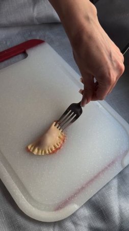 Ленивые вареники с клубникой