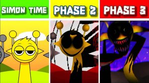 INCREDIBOX SPRUNKI ⏳🎵 | SIMON TIME vs PH2 vs PH3! 🔄💥 НОВЫЙ ВЗГЛЯД НА КЛАССИКУ!