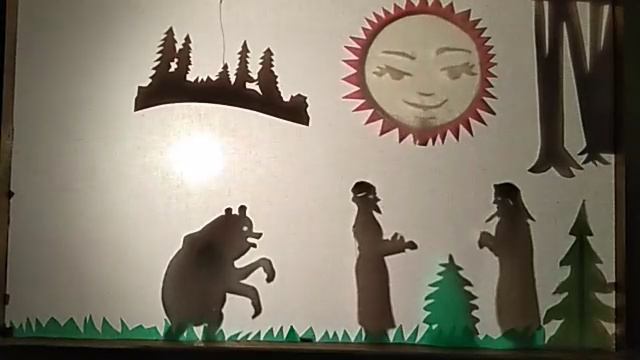 Театр светотеней. Маша и медведь. смотреть онлайн