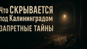 КАЛИНИНГРАД СКРЫВАЕТ УЖАС КЁНИГСБЕРГА Немецкий ПОДЗЕМНЫЙ ГОРОД.Он все еще там
