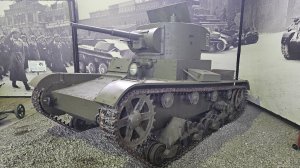 Легкий танк Т-26, выставка "Моторы Войны", 24 апреля 2025