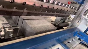 QGM сплиттерная установка_Тест для стеновых блоков