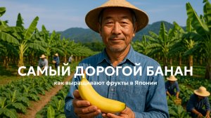 Самый дорогой банан В МИРЕ! Как в Японии выращивают уникальный сорт бананов 🍌