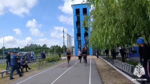 В Орле прошли соревнования пожарно-спасательному спорту