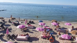 Море штиль, на пляже🏖️Малиновка целый день...+30🌞,⛱️🤗02.07.2025.🌞