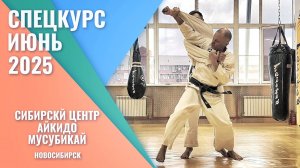 Спецкурс айкидо июнь 2025