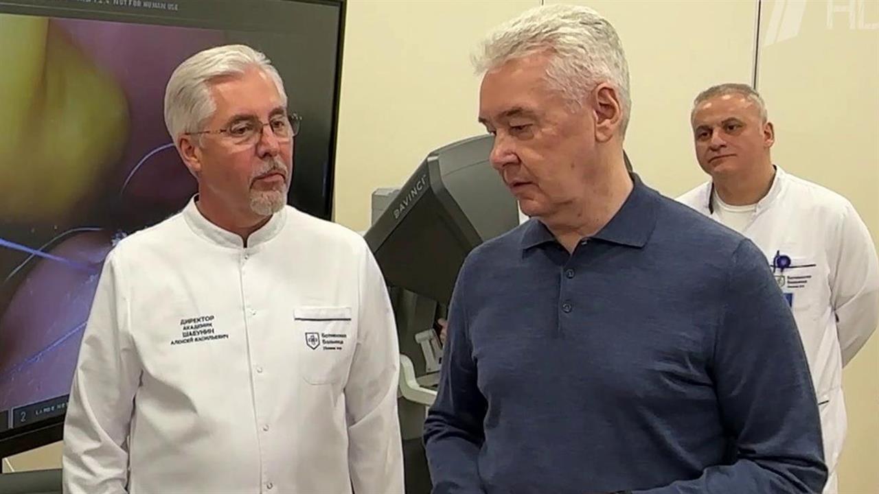 Сергей Собянин открыл обновленный Научно-академический корпус в Боткинской больнице