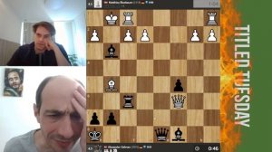 ОЙ, ПОДОЗРИТЕЛЬНО ВСЁ!! // GM Маттиас Блюбаум vs IM Шура Гельман #шахматы #chess #titledtuesday