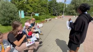 Репортаж о втором дне городского лагеря в Дзержинском филиале