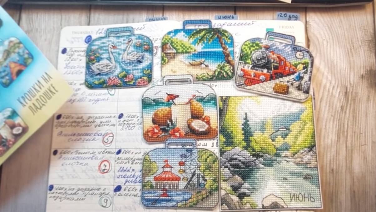 Вышивальная неделя 23.06.25 - 29.06.25 (№8). Вышивай и твори магию, ход 3. смотреть онлайн