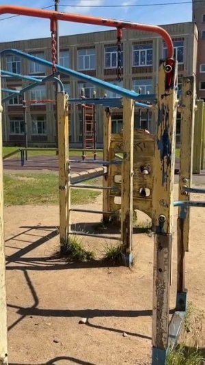 Паркур на площадке