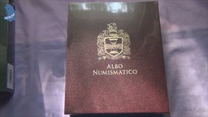 Футляры от   Albo Numismatico для альбомов Приднестровья и для альбома регулярного чекан  РФ .#895