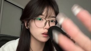 food ASMR. Близкий шёпот, движения рук, звуки рта, запись со стрима.