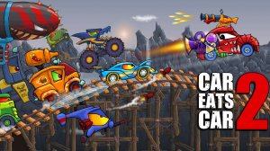Car Eats Car 2 - Racing Game Gameplay Короткий фрагмент игры