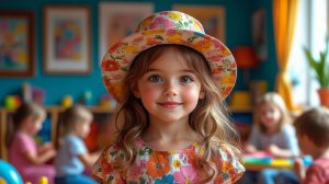 Таня идёт в садик