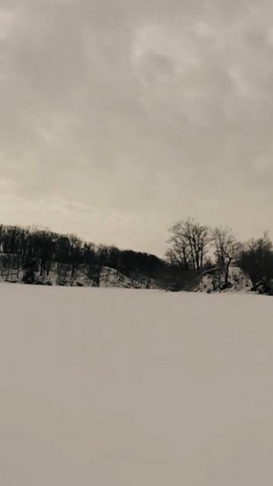 ❄️🚴 Biking Across a Frozen Lake Ontario – Insane Winter Ride! #2 #shorts