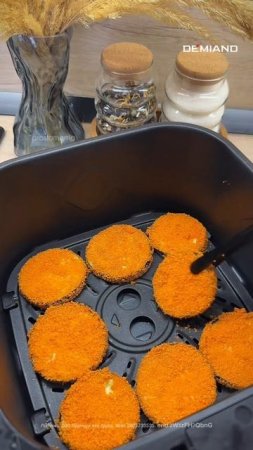 Баклажановые бургеры в аэрогриле Demiand 🍆🍔