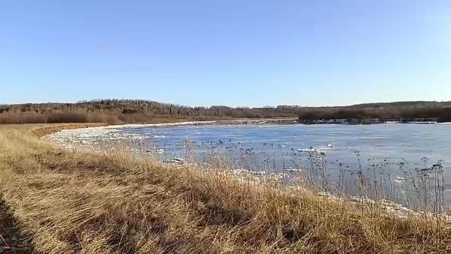 Pogoda v Sibiri Ледоход на северных реках ч3
