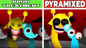 INCREDIBOX SPRUNKI 💎🔪 | BRUD PYRAMIXED! ☠️🌀 ГЕОМЕТРИЯ УЖАСА!