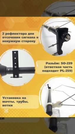 Антенна для носимых радиостанций Триада-1492