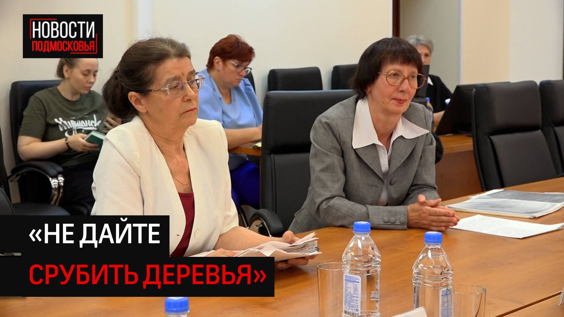 Жители Менделеево просят сохранить лесопарк в поселке