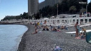 Сочи Адлер пляж Цирк сегодня 4 июля 2025. Какая обстановка на море, погода в Адлере сейчас