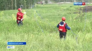 Эвакуация на высоте:  учения спасателей в "Манжероке"