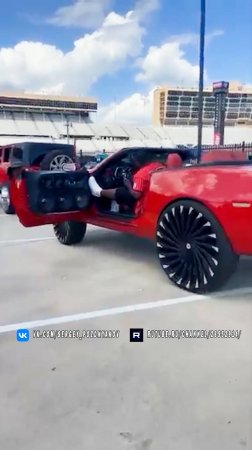 Красный Дьявол: Camaro Vert на 32-х катках взрывает Street Whipz!