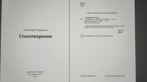 КНИГА 1020 Александр Петрушкин. Стихотворения Б.м.: Издательские решения, По лицензии Ridero, 2019