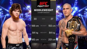Шарабутдин Магомедов против Алекса Перейры Полный бой - UFC 5