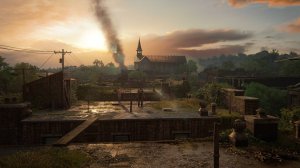 The Last of Us Part I (реализм) // Городок Билла - Американский городок (Лес)