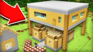 НИКТО НЕ ЗНАЕТ ЧТО ЭТО ЗА ДОМ В ДЕРЕВНЕ ЖИТЕЛЕЙ В МАЙНКРАФТ | Edit_tasty Minecraft