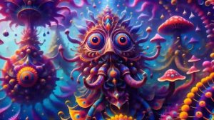 Shamanic Trance Voyage – Psychedelic Mushrooms   Hallucinations mix 2025 (AI Graphic Visuals)
