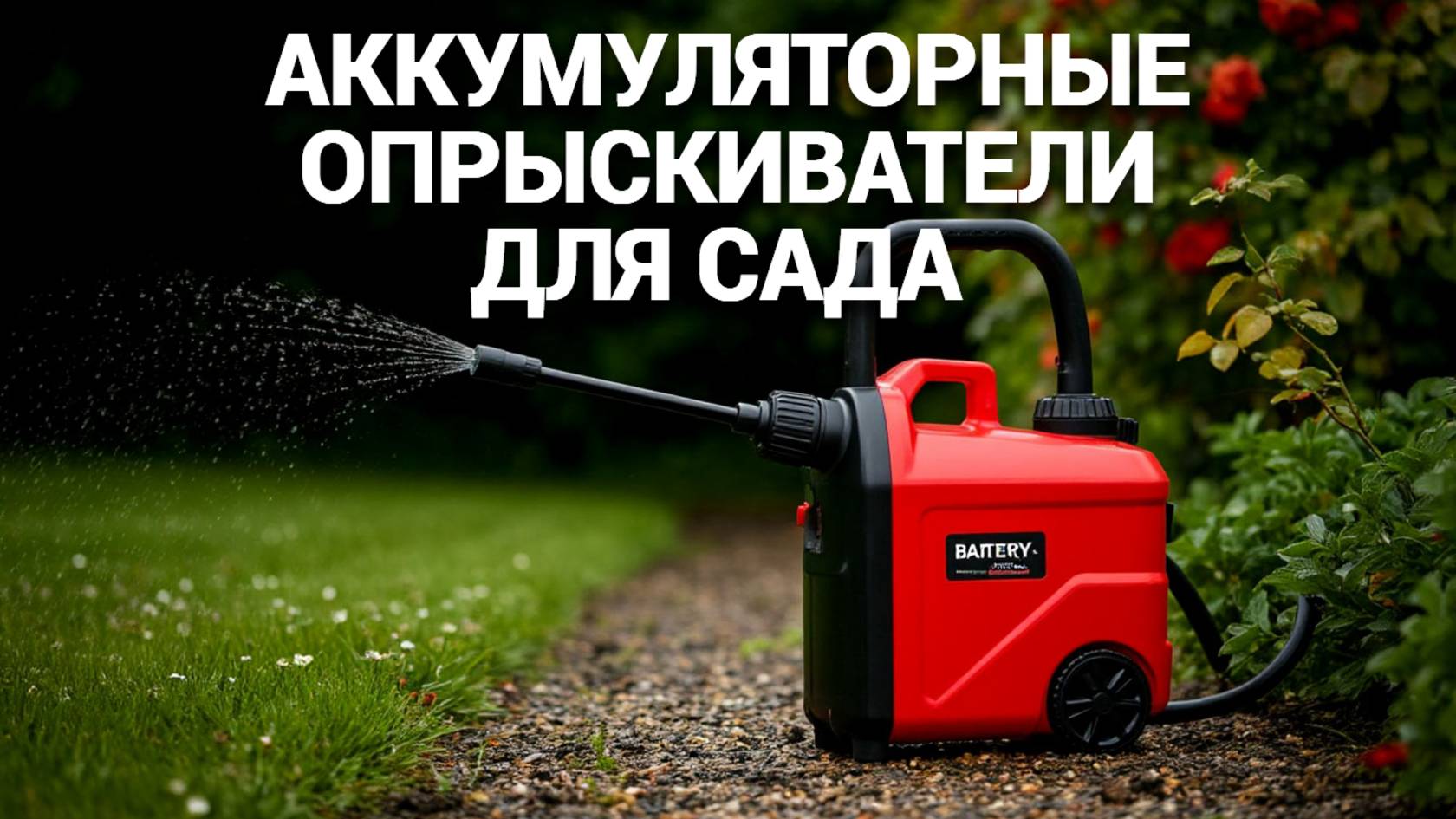 🚀 Удобство на первом месте: ТОП-5 аккумуляторных опрыскивателей для садоводов! 🌿💖