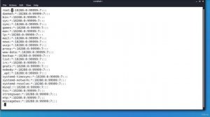001 Understanding passwd and shadow files
