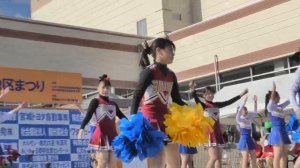 2019 Cute Cheerleading Collaboration with College Students