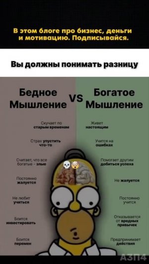 Ты не бедный. Ты просто медлишь