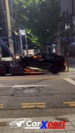 Погрузка 3 авто в порт