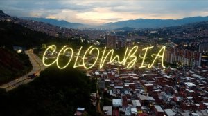 Colombia Antioquia Medellin Cinematic Drone 4K