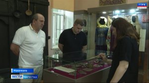 Артем Бичаев посетил имени Алибека Тахо-Годи