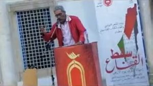 قصيدتان لفلسطين في يوم الارض المختار المختاري في بيت الشعر التونسي