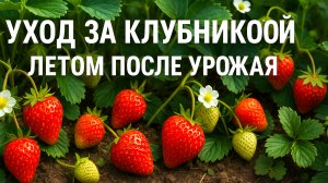 Секрет дачников со стажем: уход за клубникой летом после урожая!