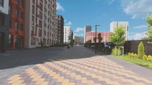 Двухкомнатная квартира в ЖК "Norwood".