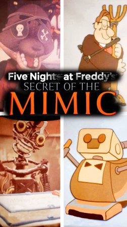 ВСЕ ВИДЕОПЛЁНКИ НА РУССКОМ ЯЗЫКЕ ИЗ ФНАФ 10 СЕКРЕТ МИМИКА (Fnaf Secret Of The Mimic) шортс shorts