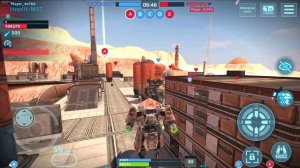 Robot Warfare бой против boss666, Player_6e5f5, Player_028b4 ○ Робот на луне
