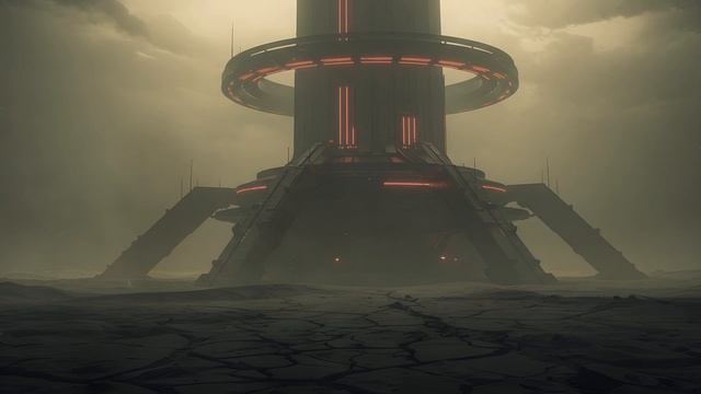 DUST TEMPLE Dark Dystopian Ambient Alien World Soundscape Dystopian Ambience Background